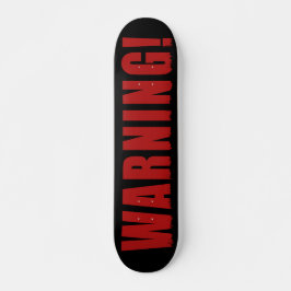 Warnung Skateboard