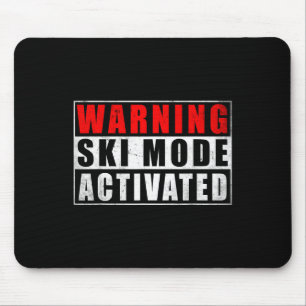 Warnung Skimodus aktiviert 1 Mousepad