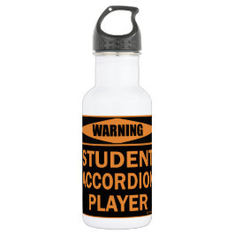 Warnung! Student Accordion Player Trinkflasche