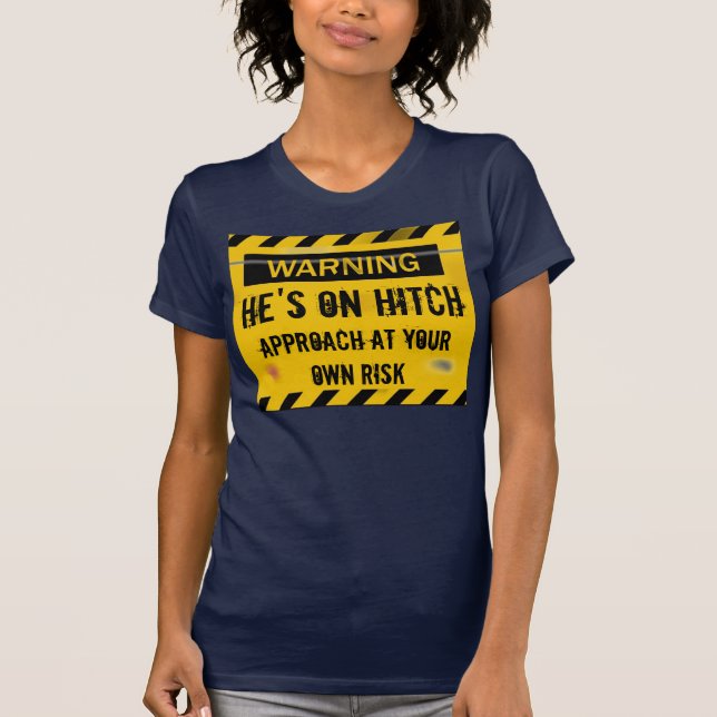 Warnung T-Shirt (Vorderseite)