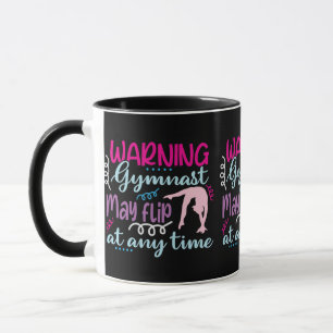 Warnung Turner kann jederzeit umkippen Tasse