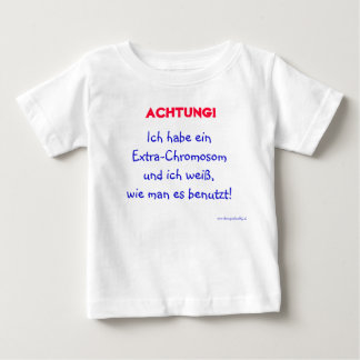 Warnung vor dem Kind Baby T-shirt