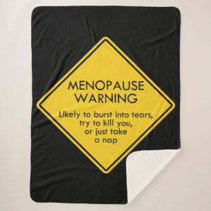 Warnung vor Menopause Sherpadecke