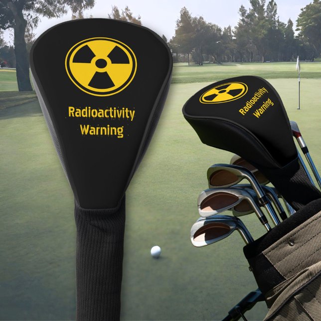 Warnung vor Radioaktivität Golf Headcover (Von Creator hochgeladen)