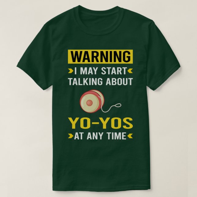 Warnung YoYo YoYo T-Shirt (Design vorne)