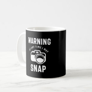 Warnung - Zu jeder Zeit kann ich schlafen Kaffeetasse