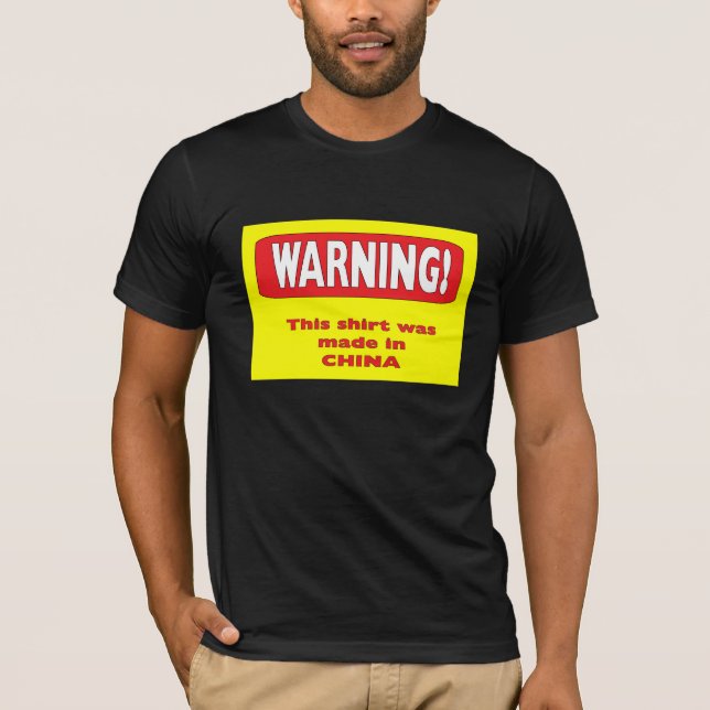 WARNUNGSShirt T-Shirt (Vorderseite)