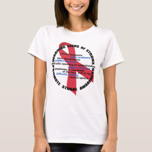 Warnzeichen Anschlag-des angepassten Damen-Shirts T-Shirt