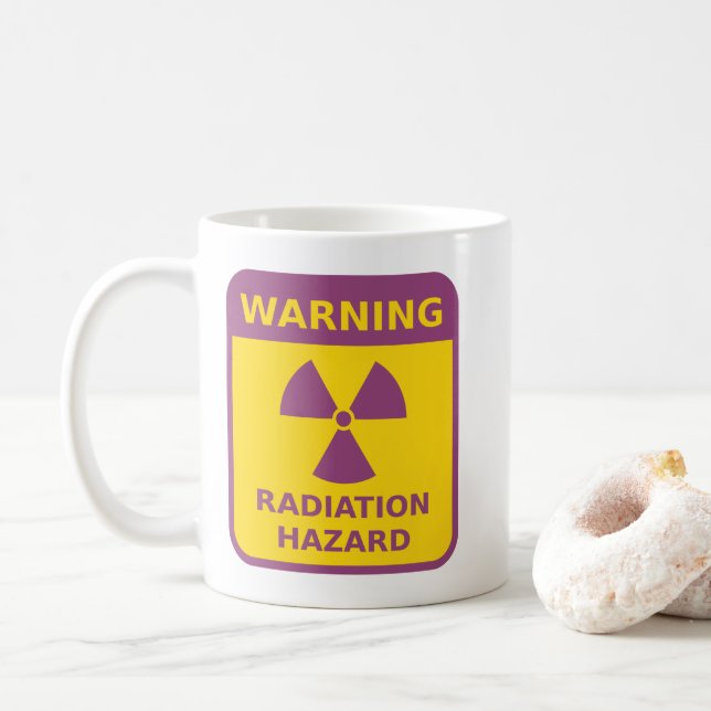 Warnzeichen Kaffeetasse (Mit Donut)