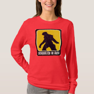 Warnzeichen - Sasquatch im Bereich T-Shirt