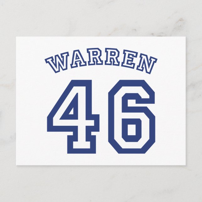 WARREN 46 POSTKARTE (Vorderseite)