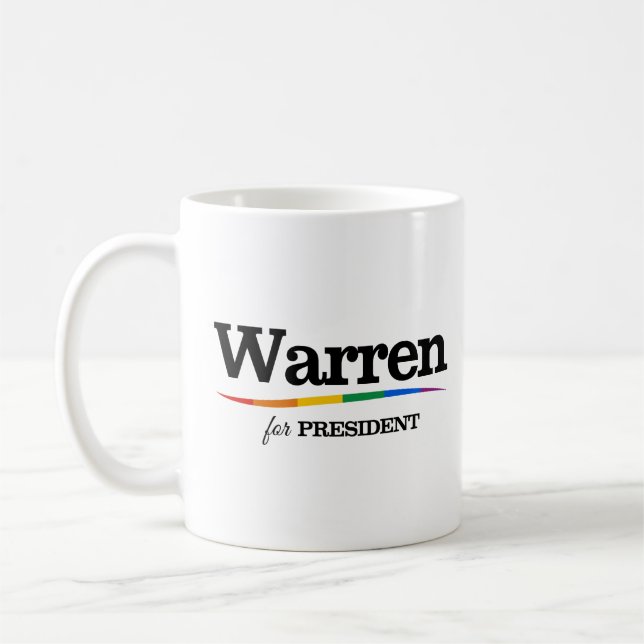 Warren als Präsident Kaffeetasse (Links)