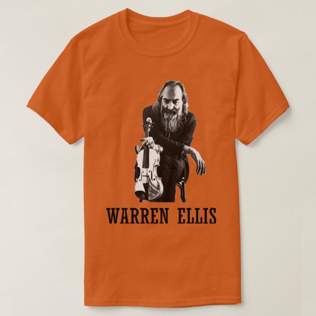 Warren Ellis T-Shirt (Design vorne)