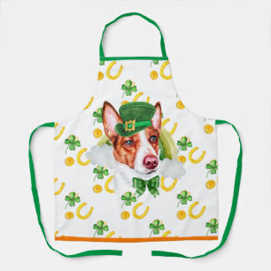 Warren Ferienhaus Dekoration St. Patrick's Day Hun Schürze