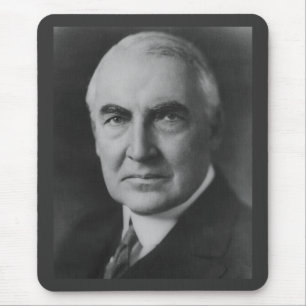 Warren G. Harding 29. Präsident Mousepad
