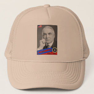 Warren G. Harding Baseballkarte Truckerkappe