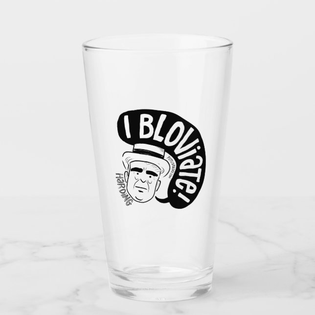 Warren G. Harding glass Glas (Vorderseite)