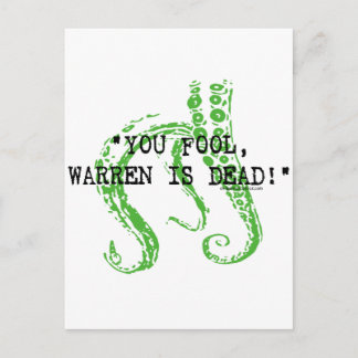 Warren ist tot H. P. Lovecraft Postkarte