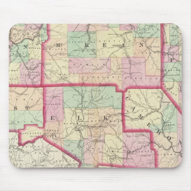 Warren, McKean, Potter, Wald Mousepad (Vorne)