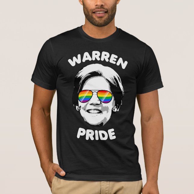 Warren-Pride-Sonnenbrille T-Shirt (Vorderseite)