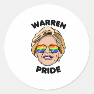 Warren Stolz Runder Aufkleber