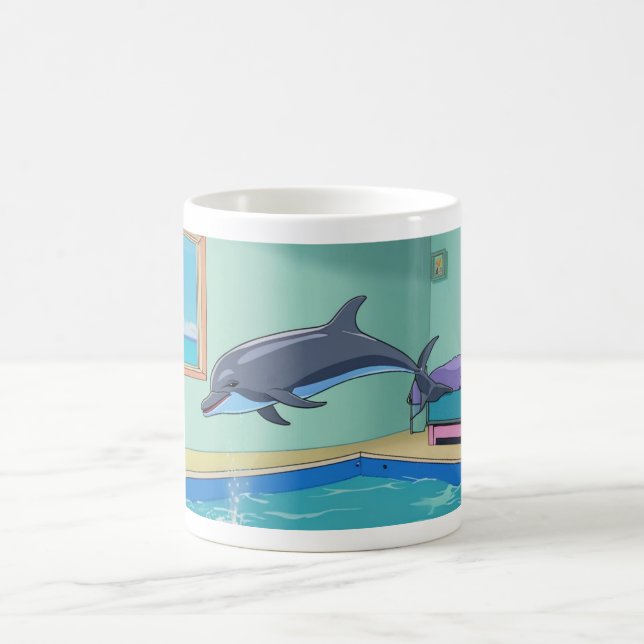 Warren the House Dolphin Kaffeetasse (Mittel)