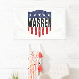 WARREN US Flagge Banner