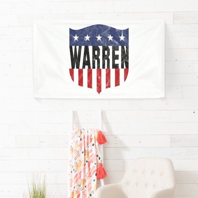 WARREN US Flagge Banner (Insitu)