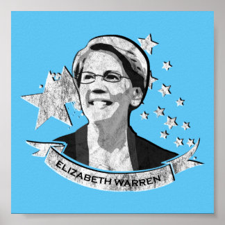 WARREN US Flagge Poster