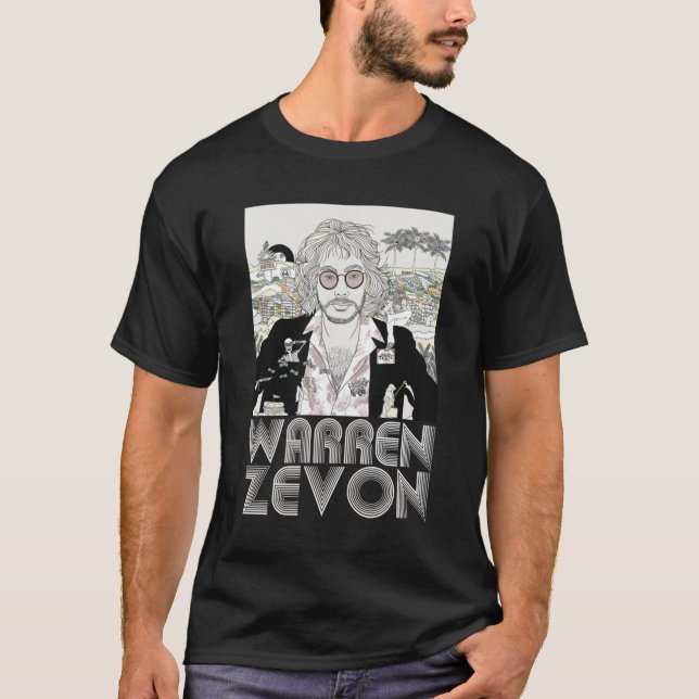 WARREN ZEVON 3 T-Shirt (Vorderseite)