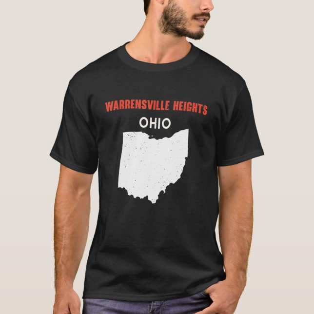 Warrensville Heights Ohio USA State America Travel T-Shirt (Vorderseite)
