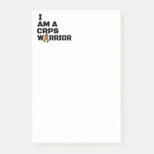 Warrior/Block/I Am...CRPS Post-it Klebezettel