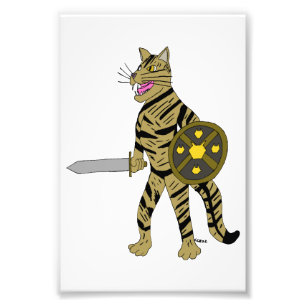 Warrior Cat Fotodruck