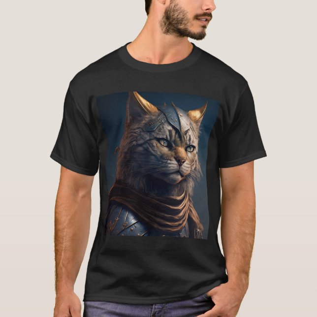 Warrior cat T-Shirt (Vorderseite)