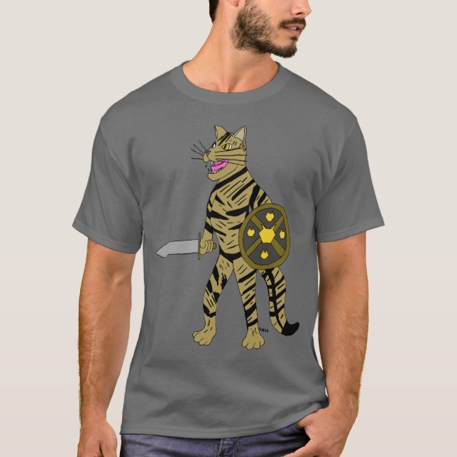 Warrior Cat T-Shirt (Vorderseite)
