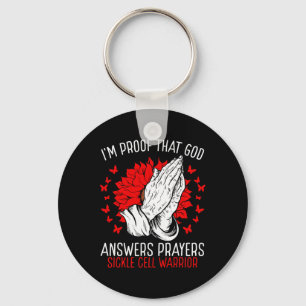 Warrior Christlich Faith God Sickle Cell Awareness Schlüsselanhänger