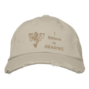 Warrior Dragon Bestickte Baseballkappe