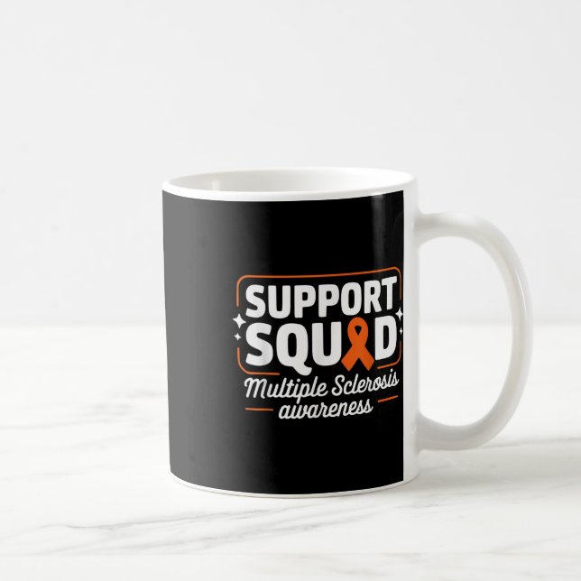 Warrior Frau Support Squad Multiple Sklerose Awa Kaffeetasse (Rechts)