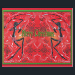 Warrior Full Aborigine Christmas Wrapping Paper Geschenkpapier<br><div class="desc">Original-Kunstwerk von Mundara Koorang</div>