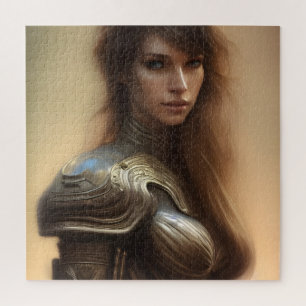 Warrior Goddess AI generierte Jigsaw Puzzle