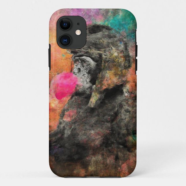 Warrior Gorilla Bubblegum Mobile Case (Rückseite)