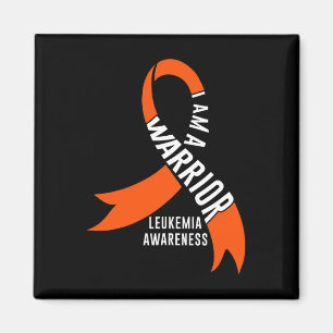 Warrior Leukemia Awareness Bloor Cancer Chemothera Magnet
