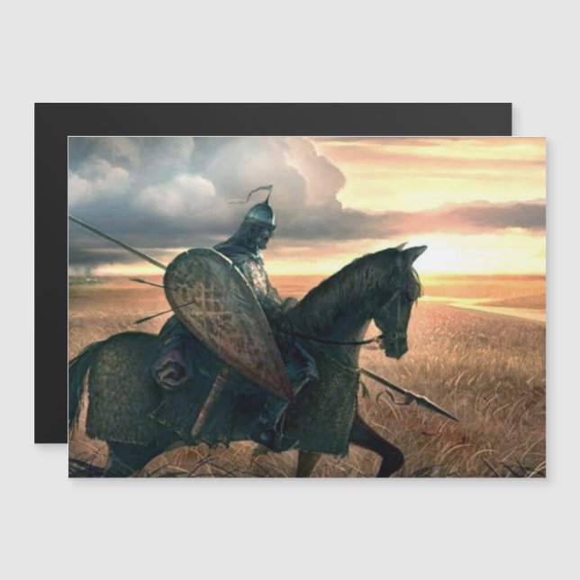 Warrior-Magnetkarte Magnetkarte (Vorne/Hinten)