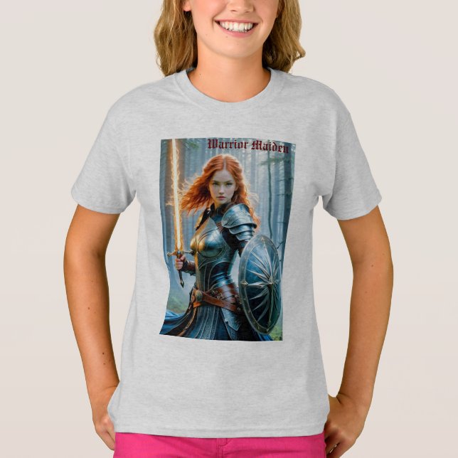 Warrior Maiden T-Shirt (Vorderseite)