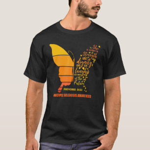 Warrior Multiple Sklerosis Awareness Orange T-Shirt