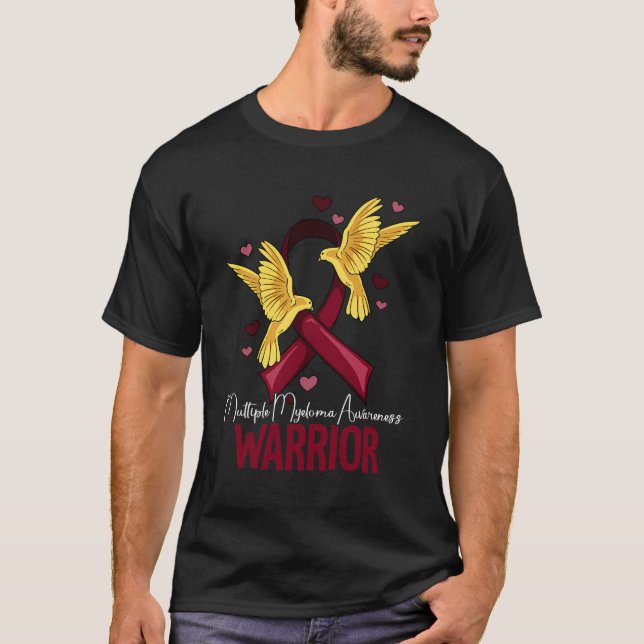 Warrior-Multiples Myelom T-Shirt (Vorderseite)