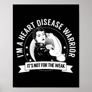 Warrior of Heart Disease Poster