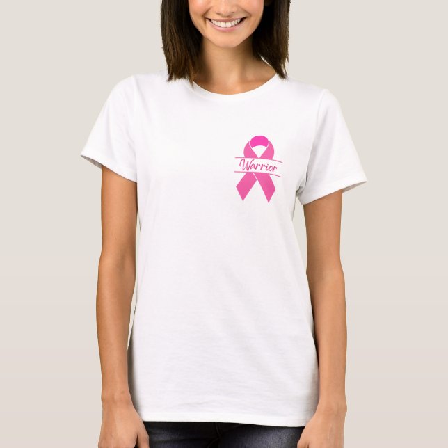 Warrior Pink Ribbon T - Shirt (Vorderseite)