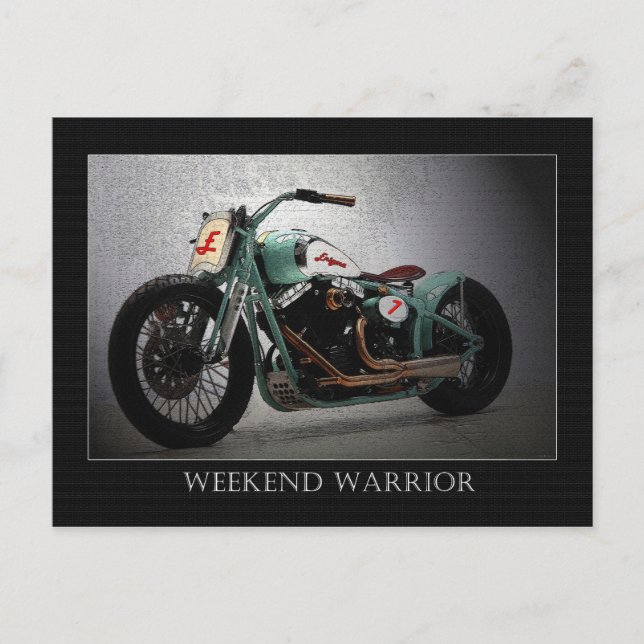 Warrior-Postkarte Postkarte (Vorderseite)