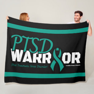 WARRIOR...PTSD FLEECEDECKE
